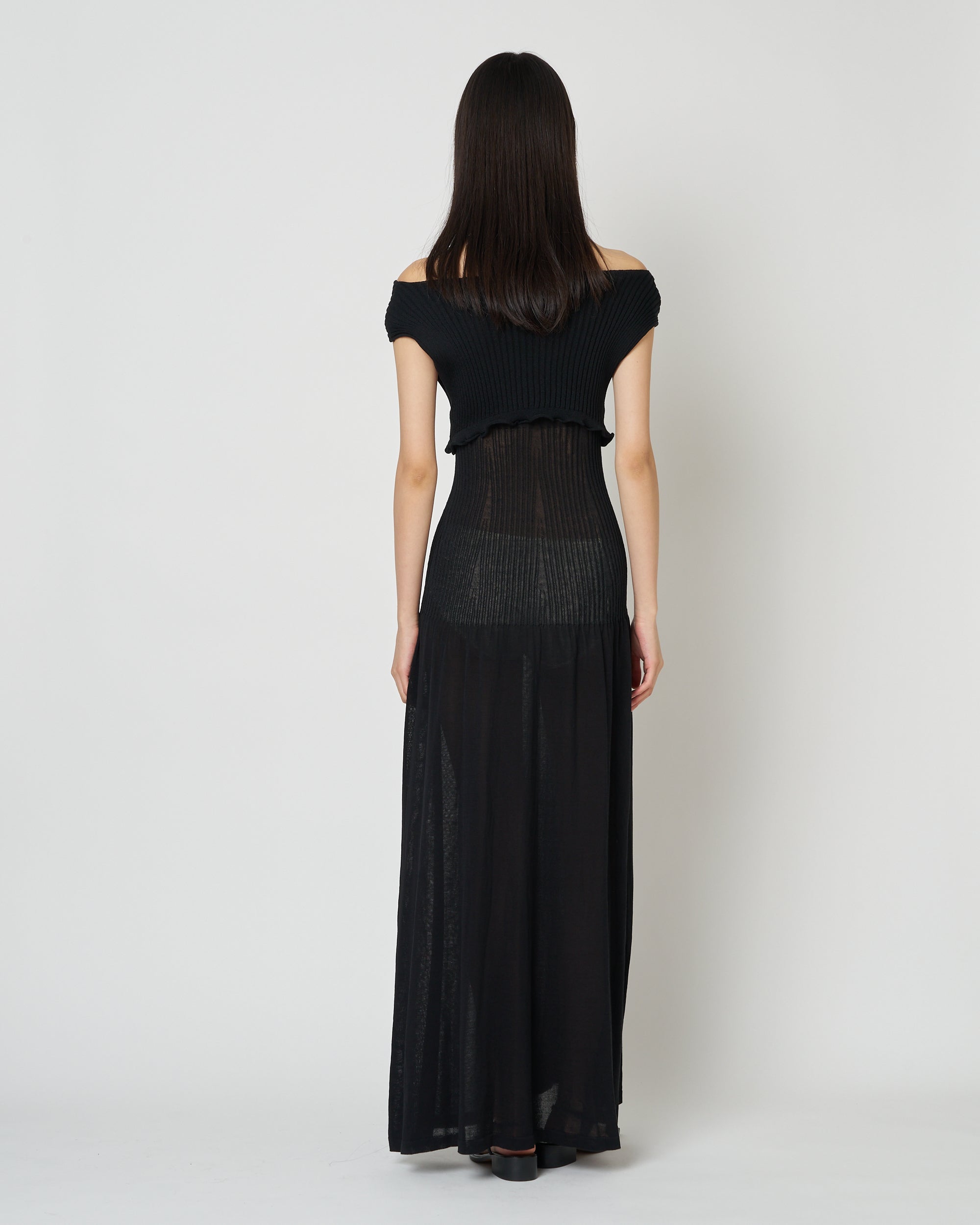 【PRE ORDER】NIVOLA - LAYERED KNIT DRESS
