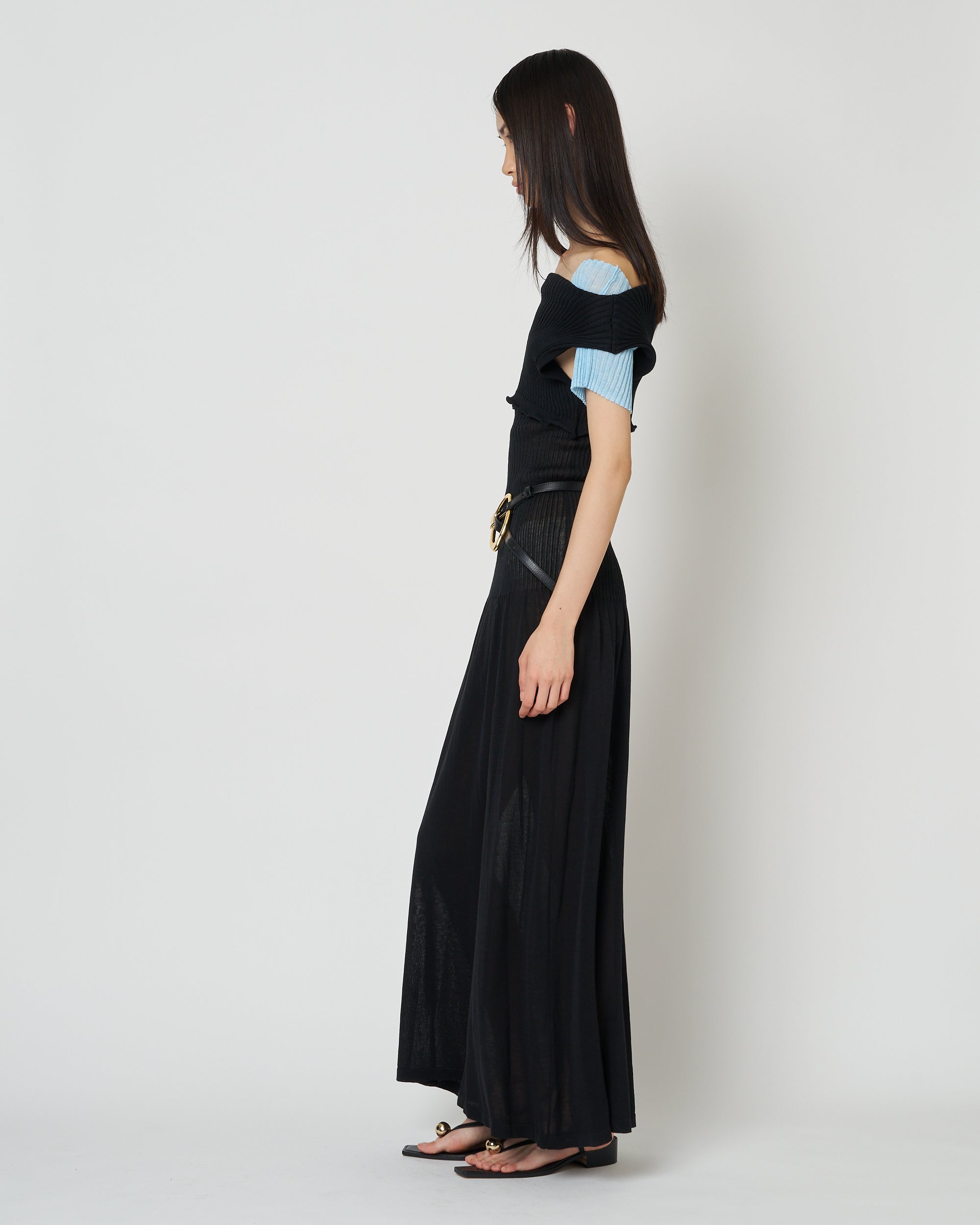 【PRE ORDER】NIVOLA - LAYERED KNIT DRESS