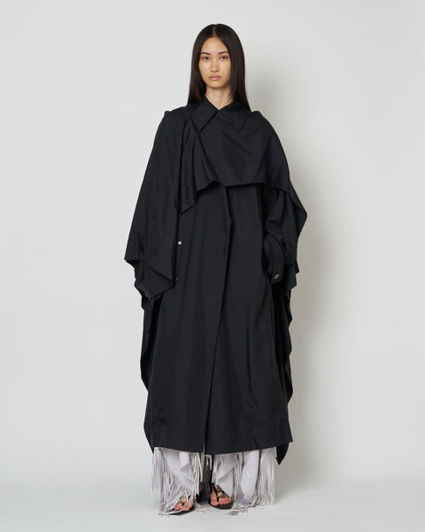 【PRE ORDER】NADIA - RECYCLED NYLON LAYERED COAT