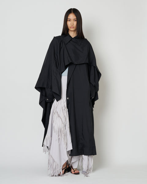 【PRE ORDER】NADIA - RECYCLED NYLON LAYERED COAT