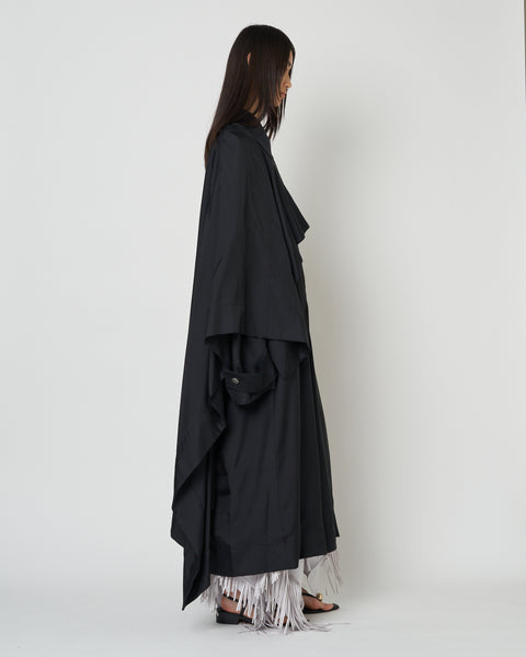 【PRE ORDER】NADIA - RECYCLED NYLON LAYERED COAT