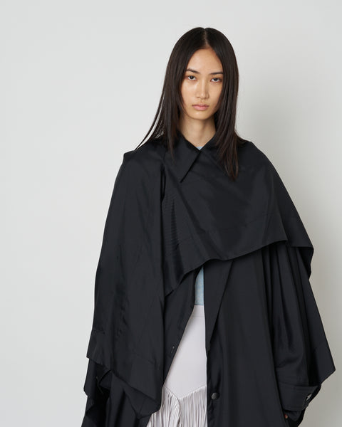【PRE ORDER】NADIA - RECYCLED NYLON LAYERED COAT