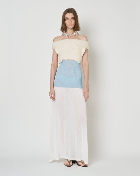 【PRE ORDER】NIVOLA - LAYERED KNIT DRESS