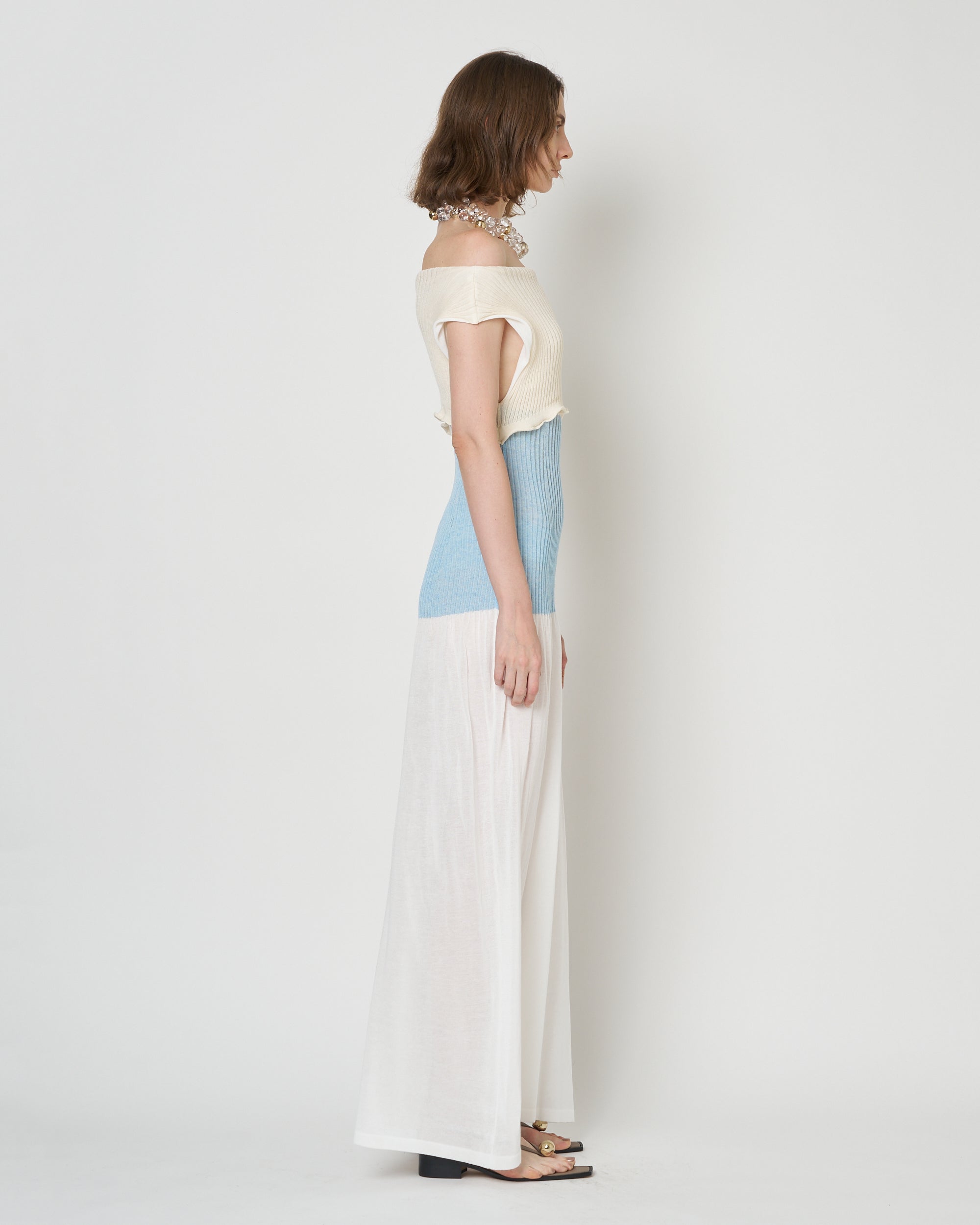 【PRE ORDER】NIVOLA - LAYERED KNIT DRESS