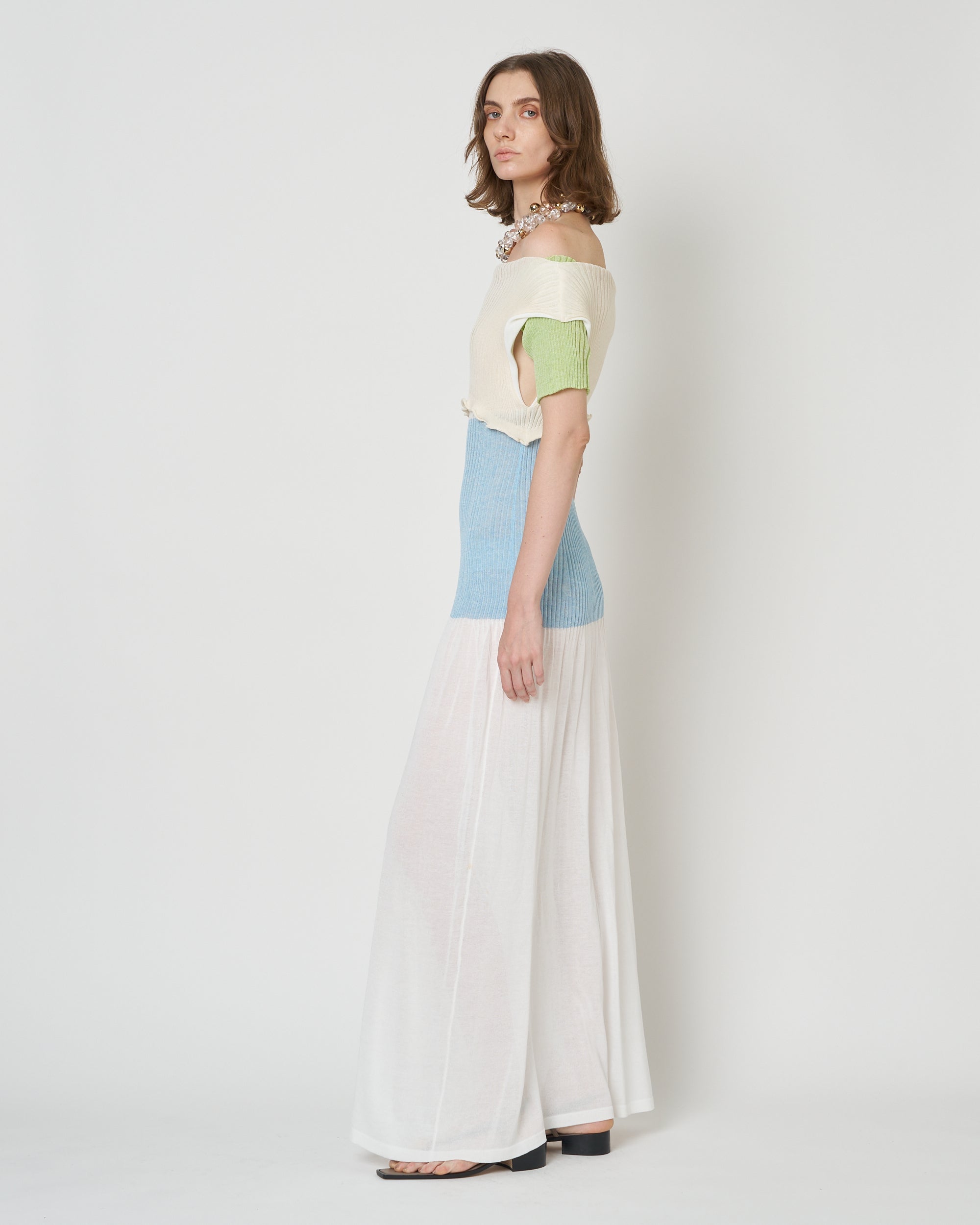 【PRE ORDER】NIVOLA - LAYERED KNIT DRESS