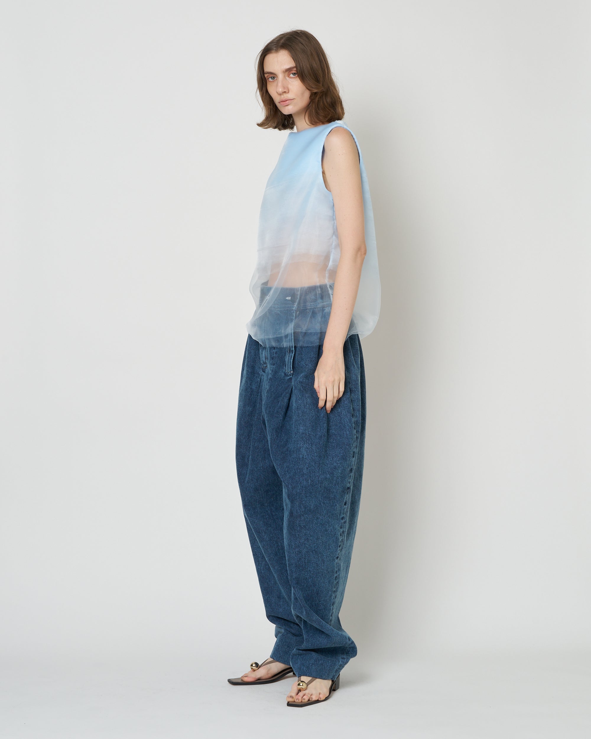 【PRE ORDER】NIA - ULTRA LIGHT ORGANZA TOP
