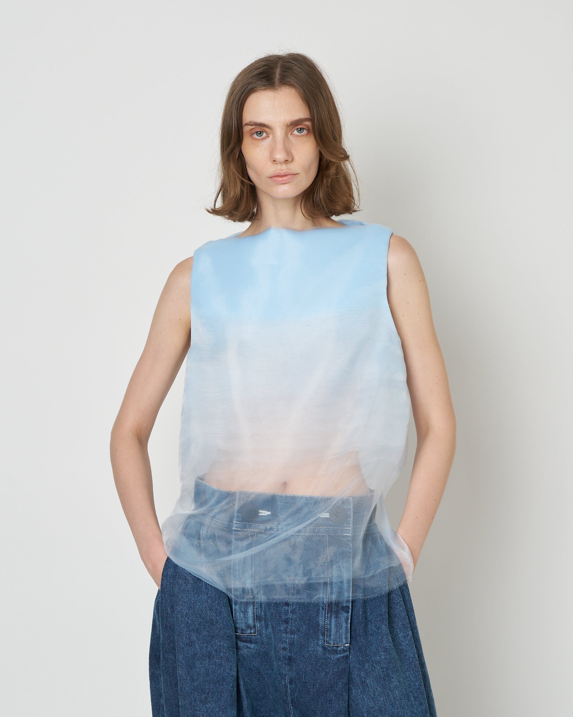 【PRE ORDER】NIA - ULTRA LIGHT ORGANZA TOP