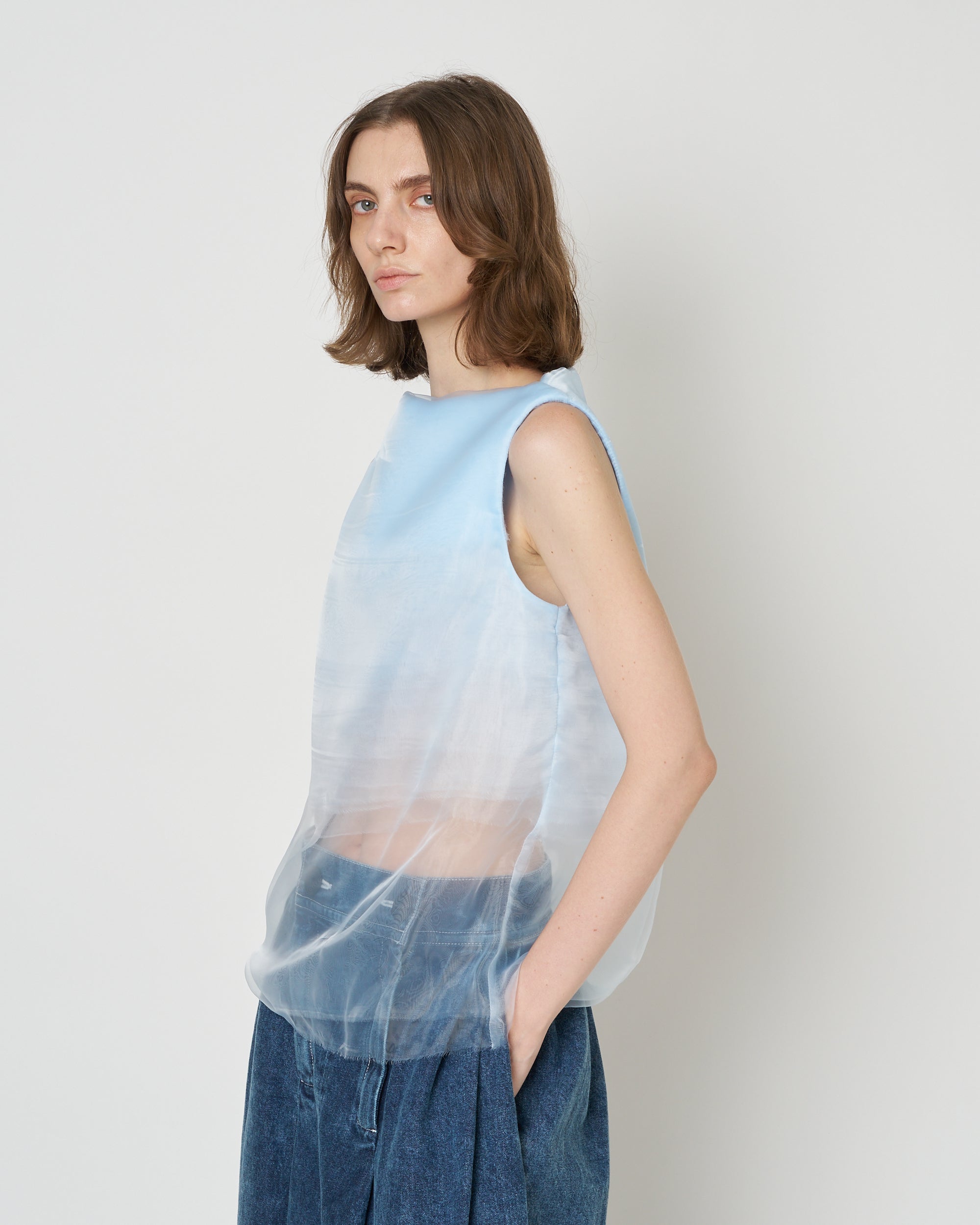 【PRE ORDER】NIA - ULTRA LIGHT ORGANZA TOP