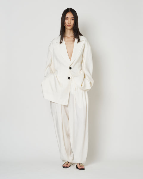 【PRE ORDER】NIRVA - VISCOSE OVERSIZE TAILORED JACKET