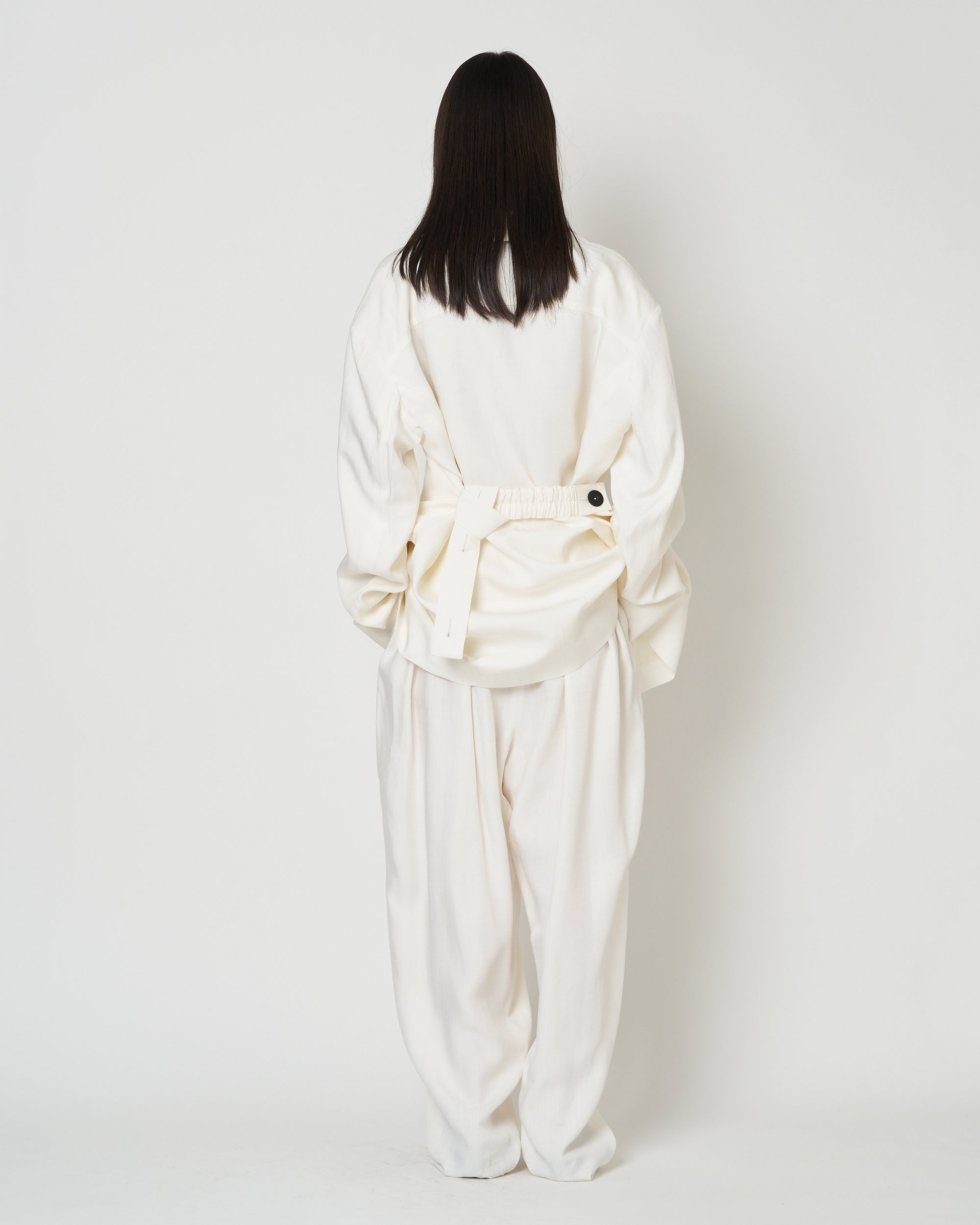 【PRE ORDER】NIRVANA - VISCOSE TUCK PANTS