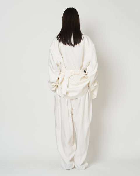 【PRE ORDER】NIRVANA - VISCOSE TUCK PANTS
