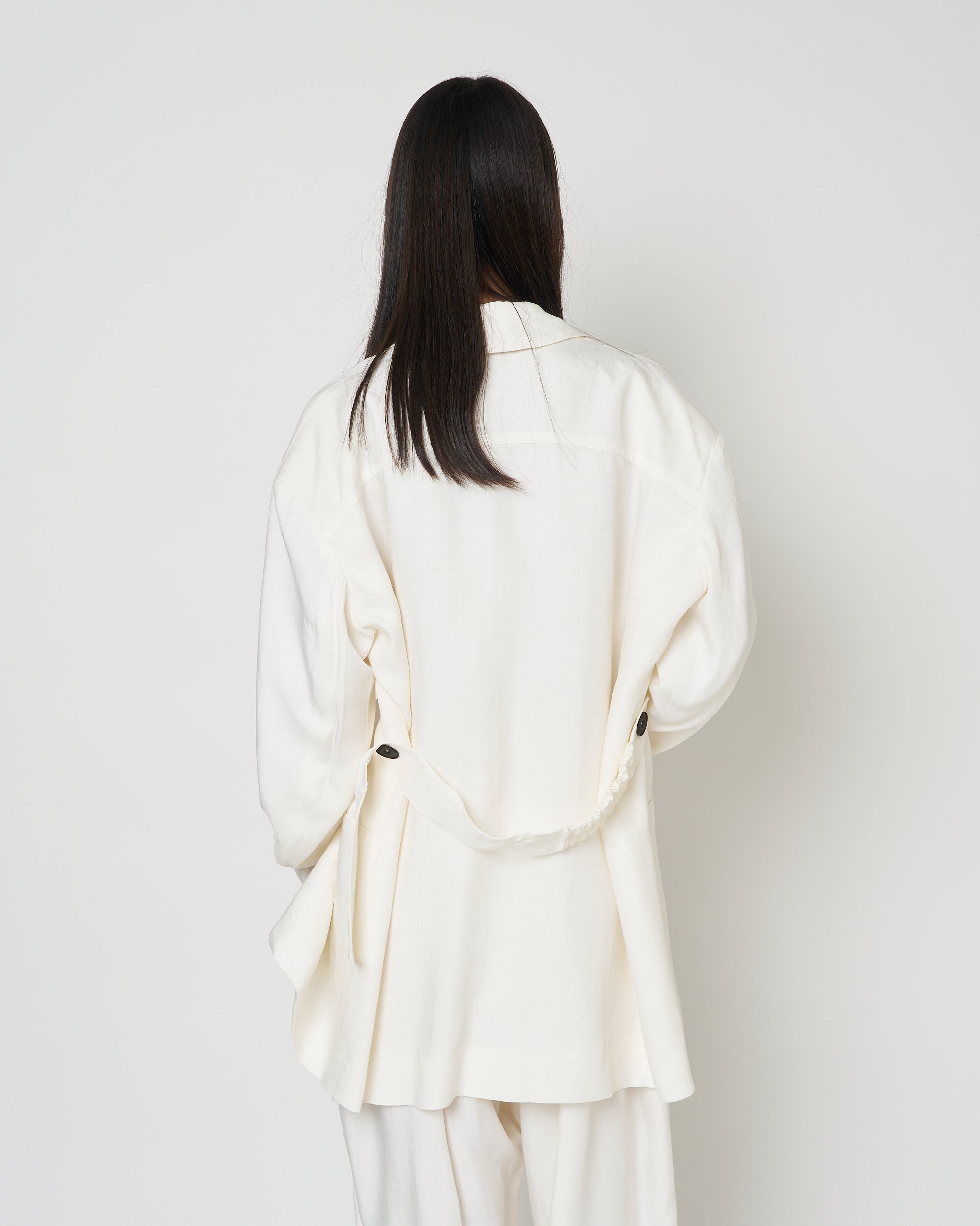 【PRE ORDER】NIRVA - VISCOSE OVERSIZE TAILORED JACKET
