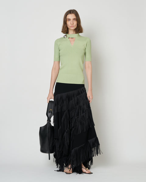【PRE ORDER】NAMIE - KNIT BUTTON TOP