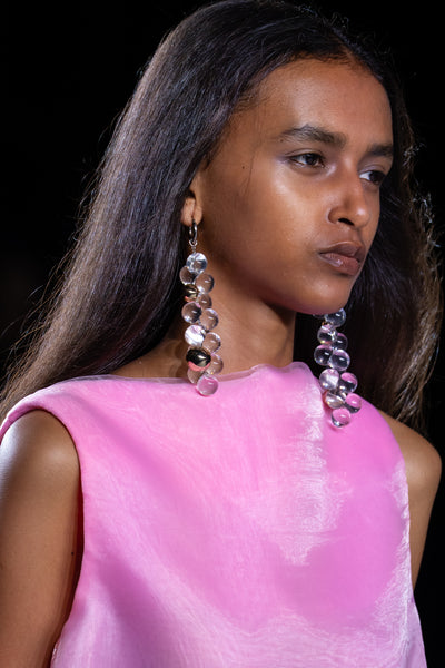 【PRE ORDER】NIZZA EARRINGS - CRYSTAL GOLD EARRINGS