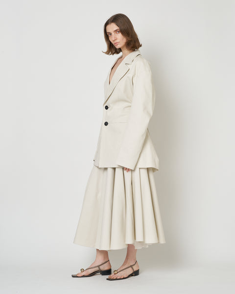 【PRE ORDER】NOLEEN - COTTON FLARED SKIRT