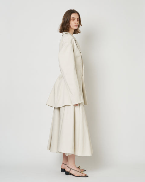 【PRE ORDER】NOLEEN - COTTON FLARED SKIRT