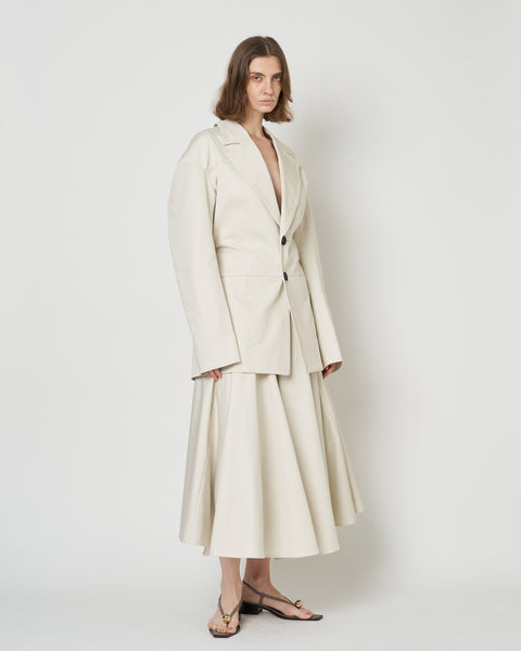 【PRE ORDER】NIRVA - COTTON OVERSIZE TAILORED JACKET