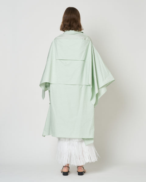 【PRE ORDER】NERIS - MULTI-WAY OVERSIZE STRIPE SHIRT