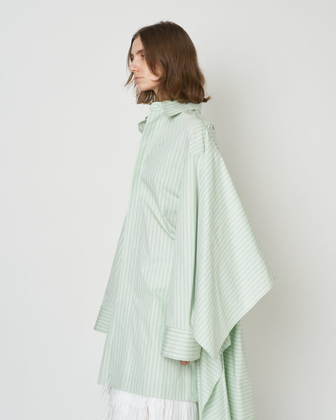 【PRE ORDER】NERIS - MULTI-WAY OVERSIZE STRIPE SHIRT