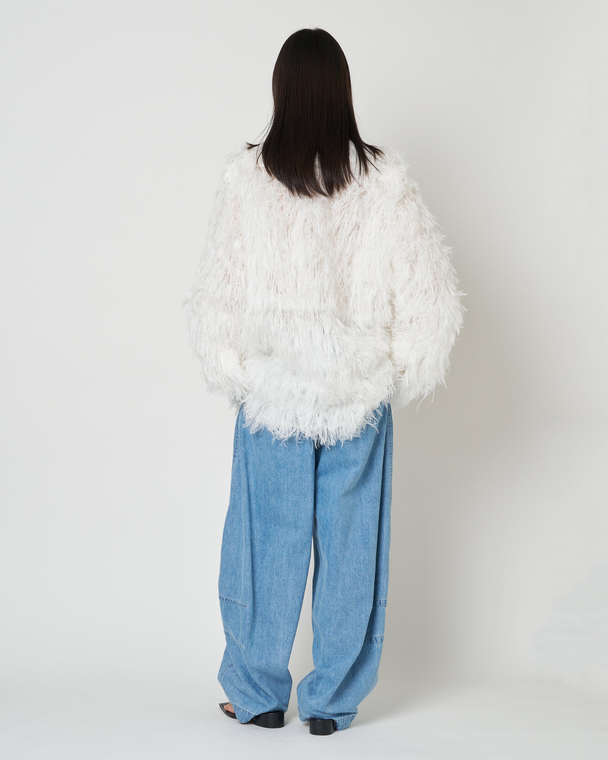 【PRE ORDER】NAVIA - REMOVABLE COLLAR FRINGE SHIRT