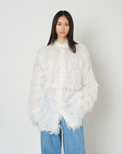 【PRE ORDER】NAVIA - REMOVABLE COLLAR FRINGE SHIRT