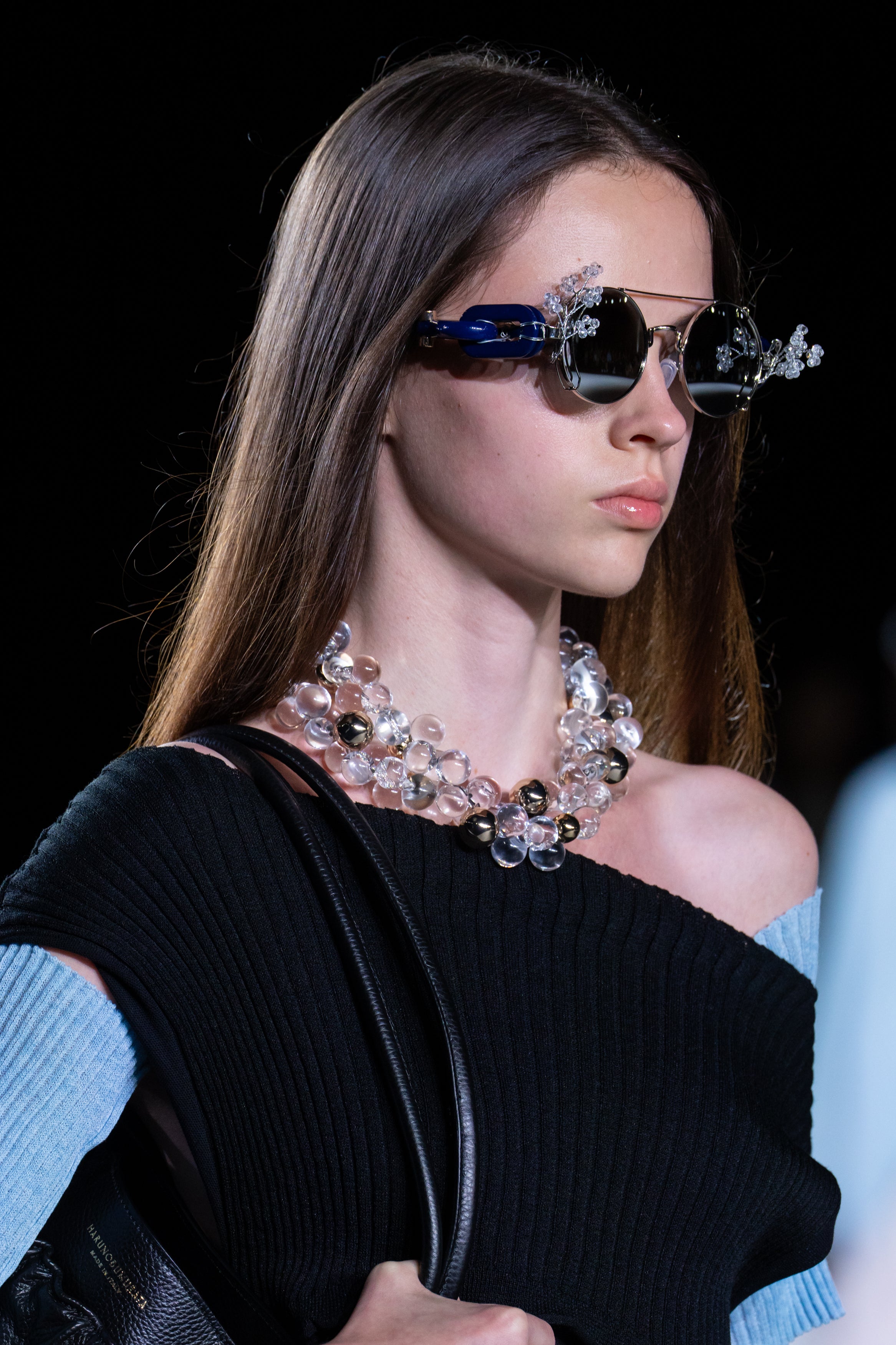 【PRE ORDER】NIZZA NECKLACE - CRYSTAL GOLD NECKLACE