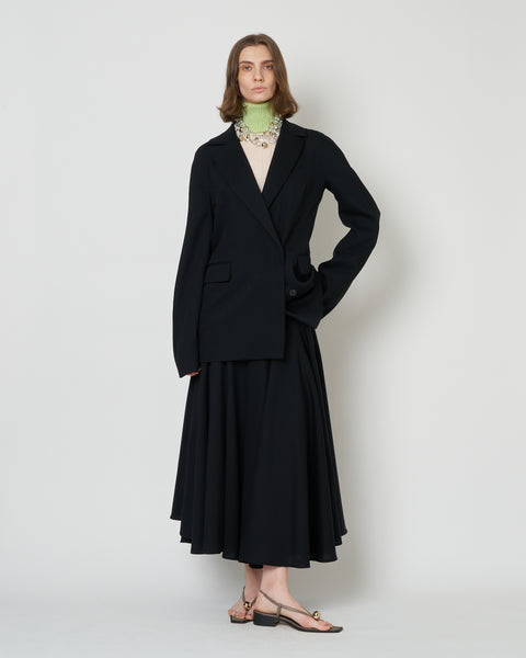 【PRE ORDER】NATIA - SUMMER WOOL FLARED SLEEVE JACKET