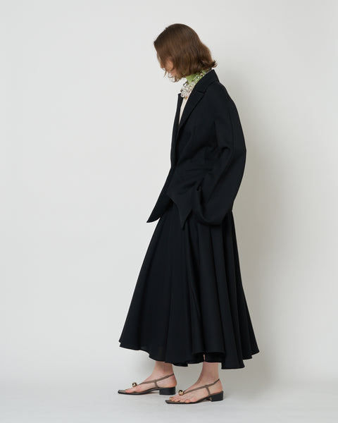 【PRE ORDER】NATIA - SUMMER WOOL FLARED SLEEVE JACKET