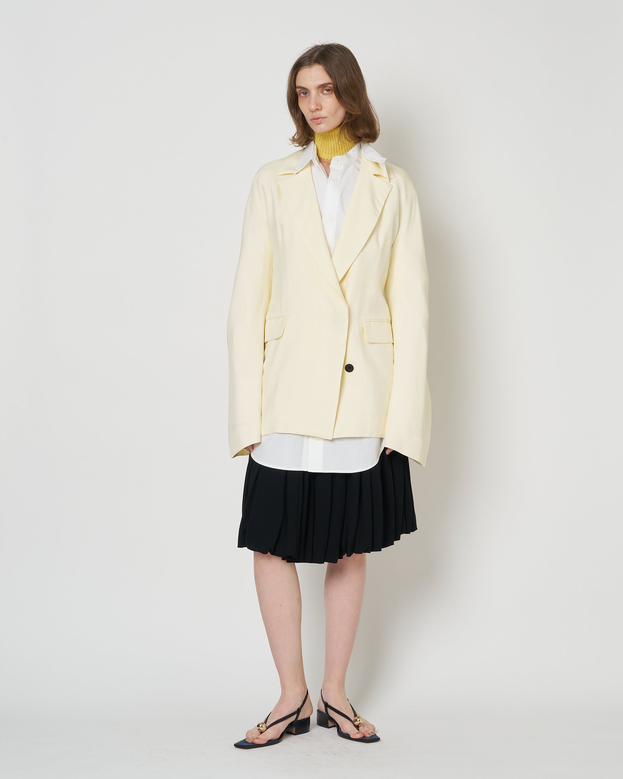 【PRE ORDER】NATIA - VISCOSE FLARED SLEEVE JACKET