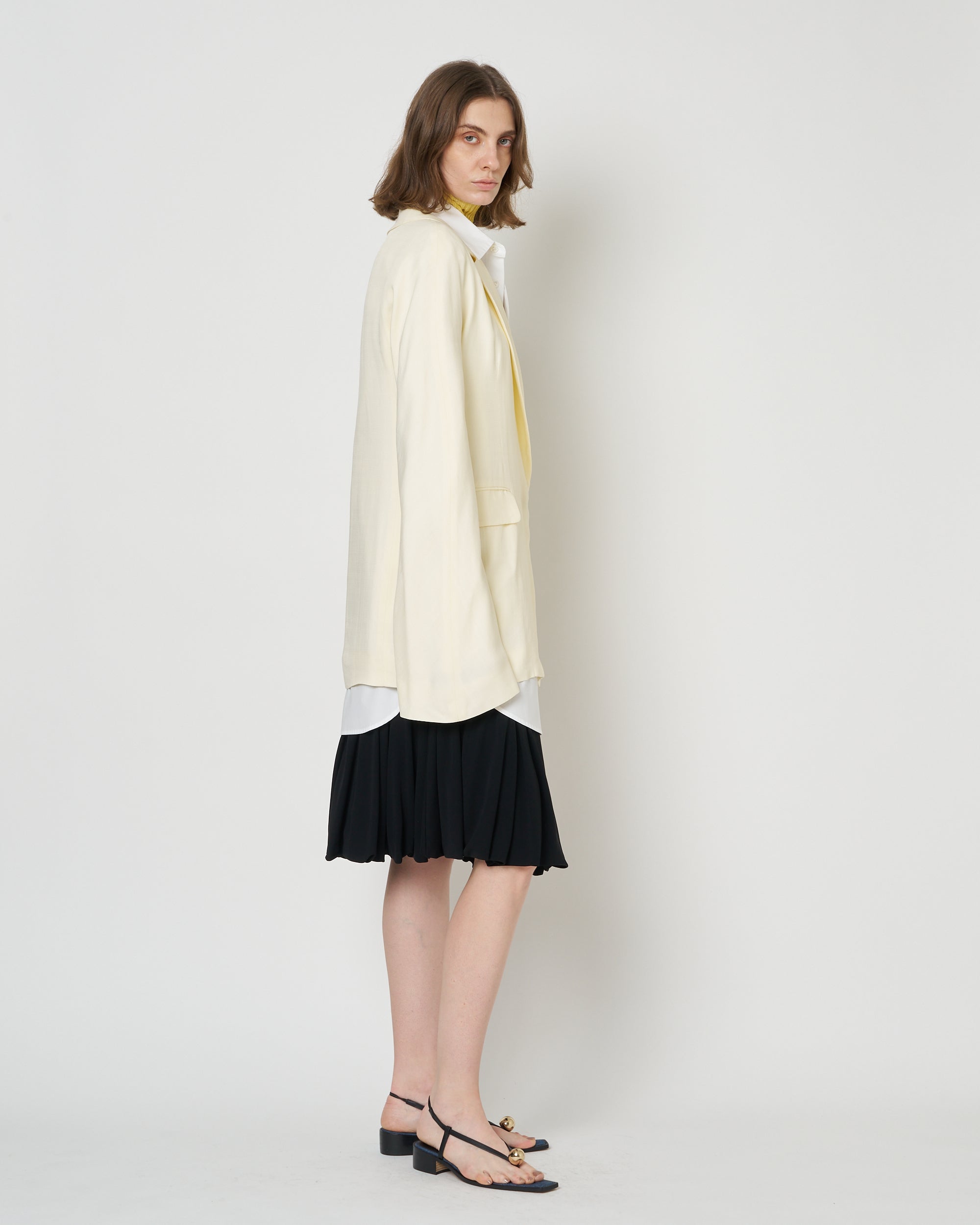 【PRE ORDER】NATIA - VISCOSE FLARED SLEEVE JACKET