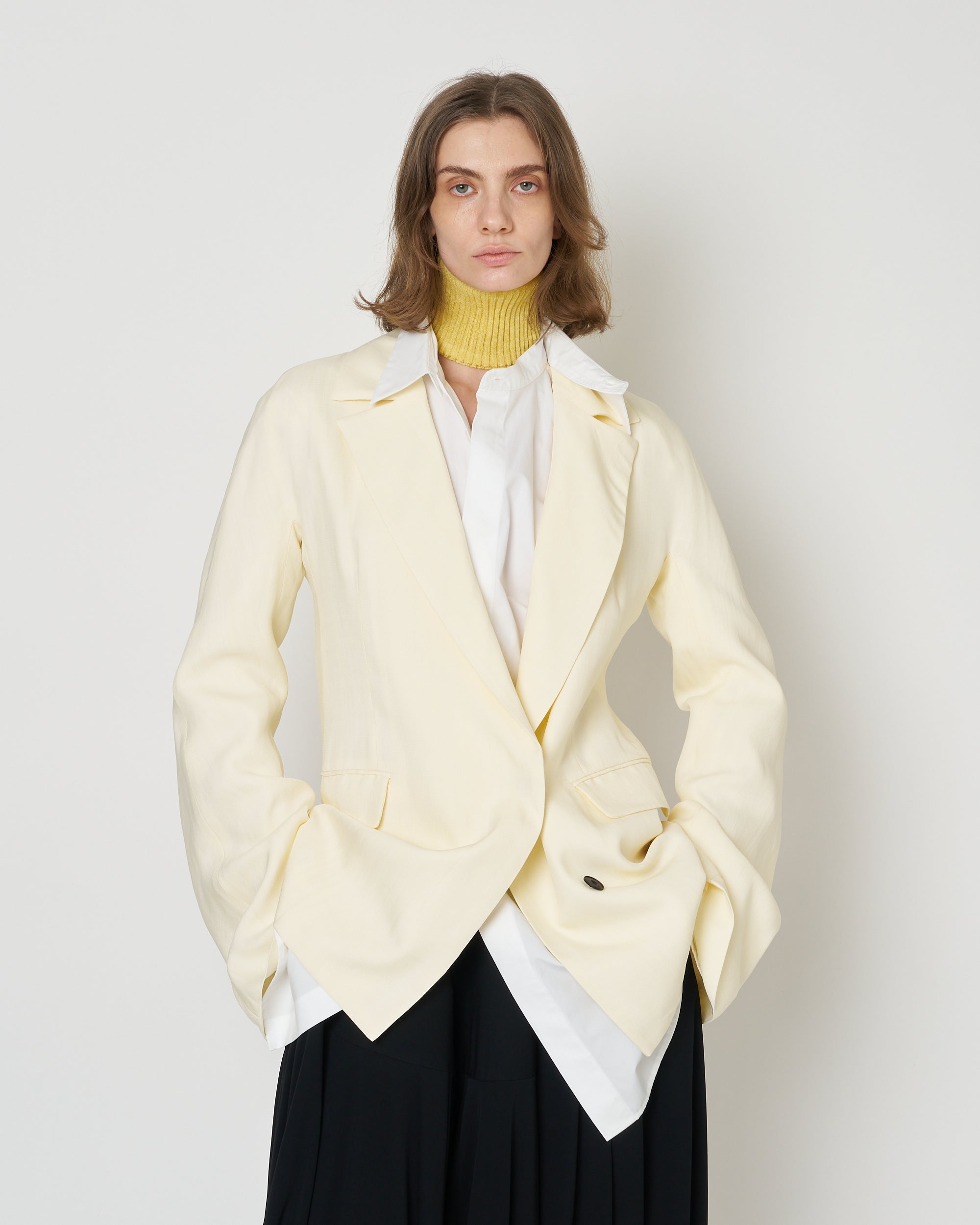 【PRE ORDER】NATIA - VISCOSE FLARED SLEEVE JACKET