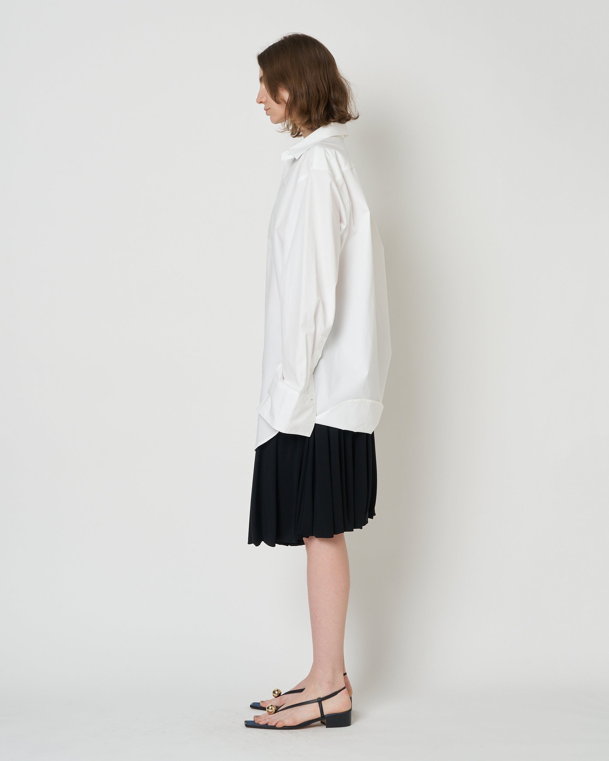 【PRE ORDER】NERIDA - BALOON HEM DRAPING SKIRT