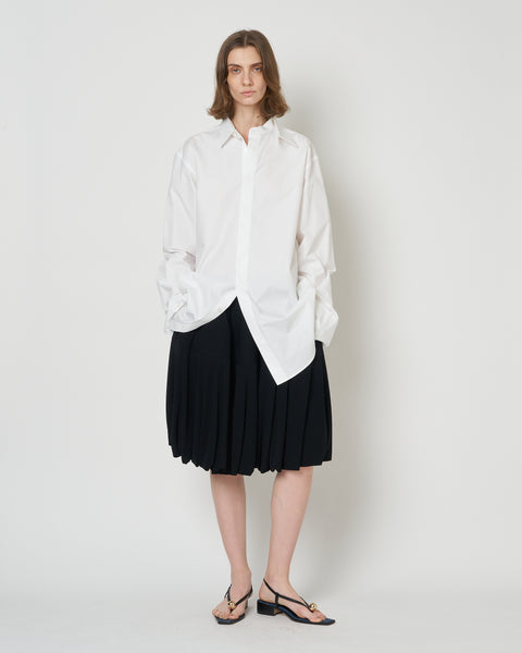 【PRE ORDER】NERIDA - BALOON HEM DRAPING SKIRT