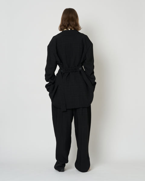 【PRE ORDER】NIRVA - VISCOSE OVERSIZE TAILORED JACKET