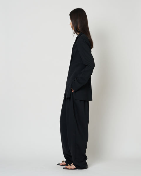 【PRE ORDER】NIRVANA -WOOL TUCK PANTS