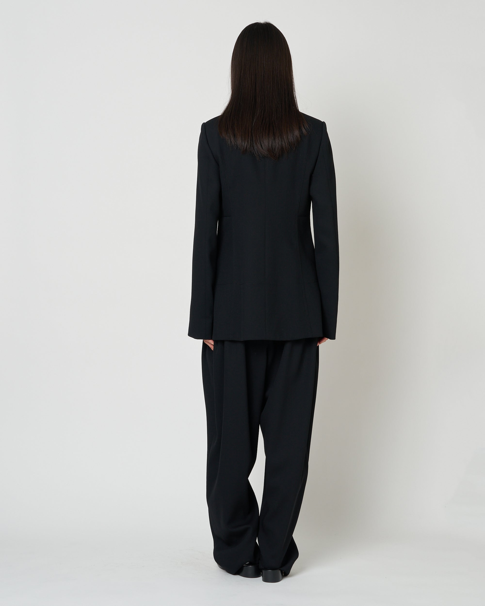 【PRE ORDER】NIRVANA -WOOL TUCK PANTS