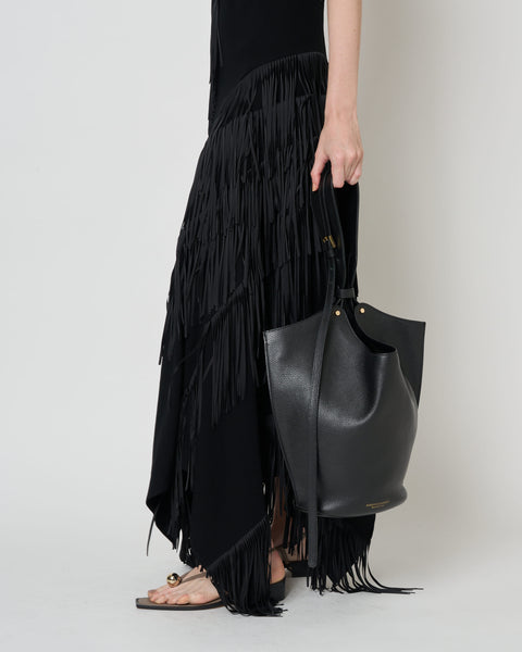 BELLINI - GRAIN LEATHER BUCKET BAG