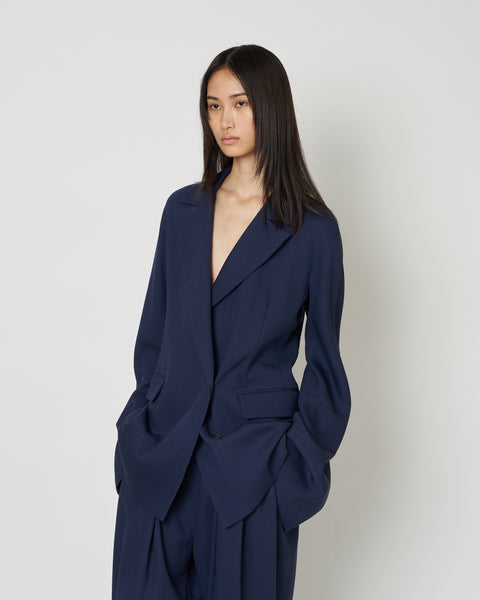 【PRE ORDER】NATIA - SUMMER WOOL FLARED SLEEVE JACKET