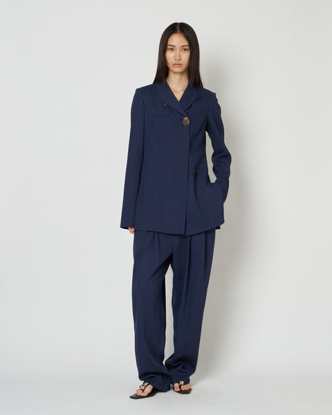 【PRE ORDER】NIRVANA -WOOL TUCK PANTS