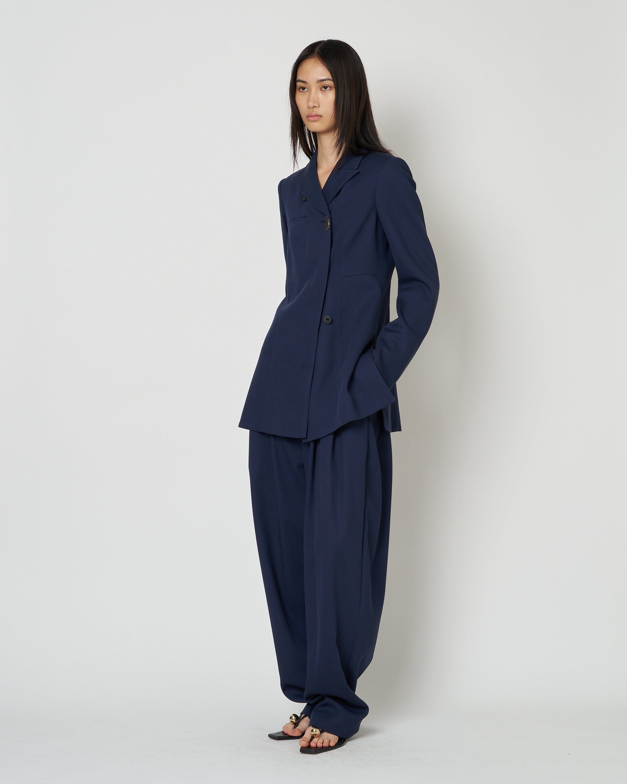 【PRE ORDER】NARELLE - SUMMER WOOL TAILORED JACKET