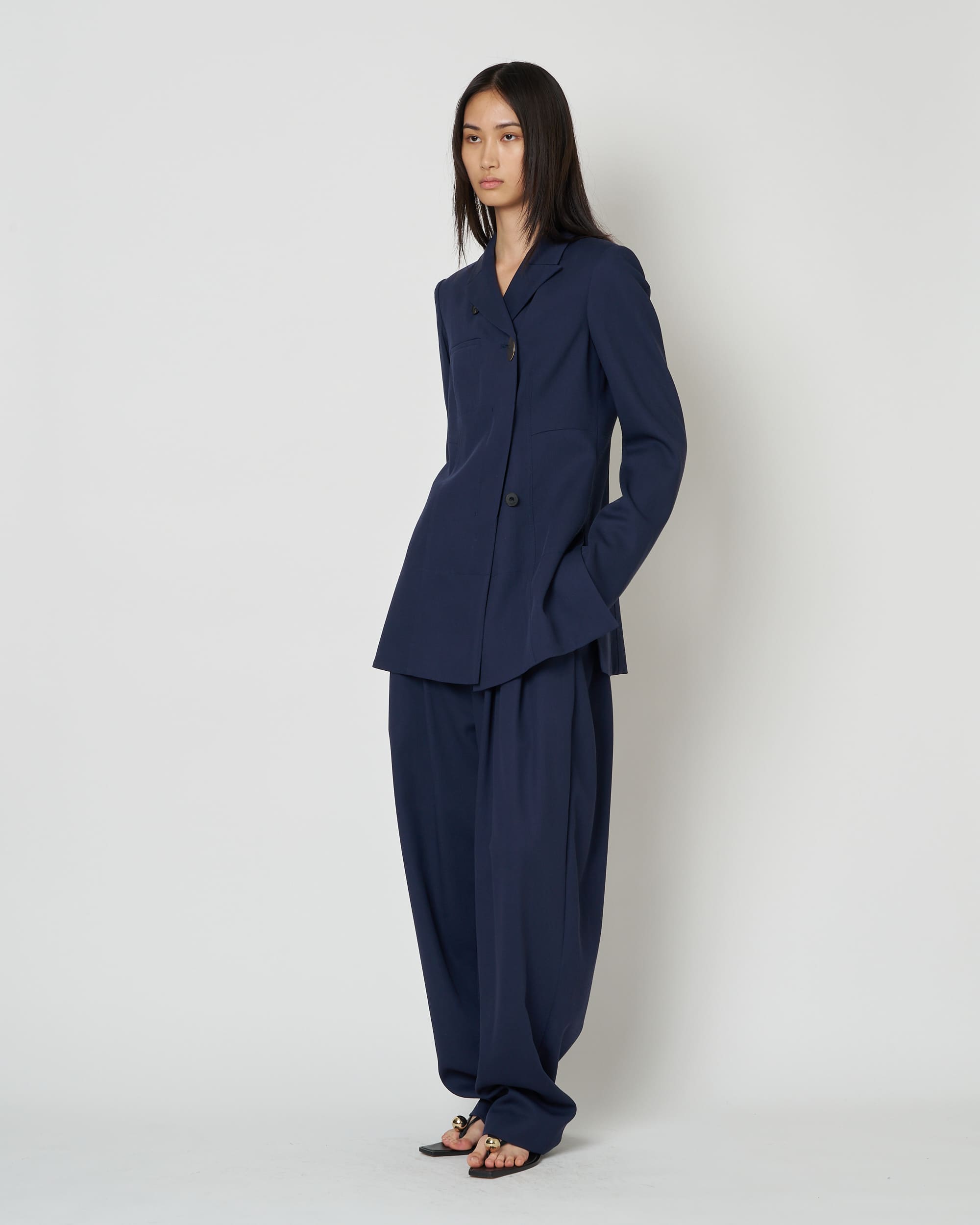 NARELLE - SUMMER WOOL TAILORED JACKET