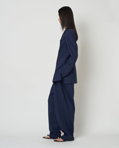 【PRE ORDER】NIRVANA -WOOL TUCK PANTS