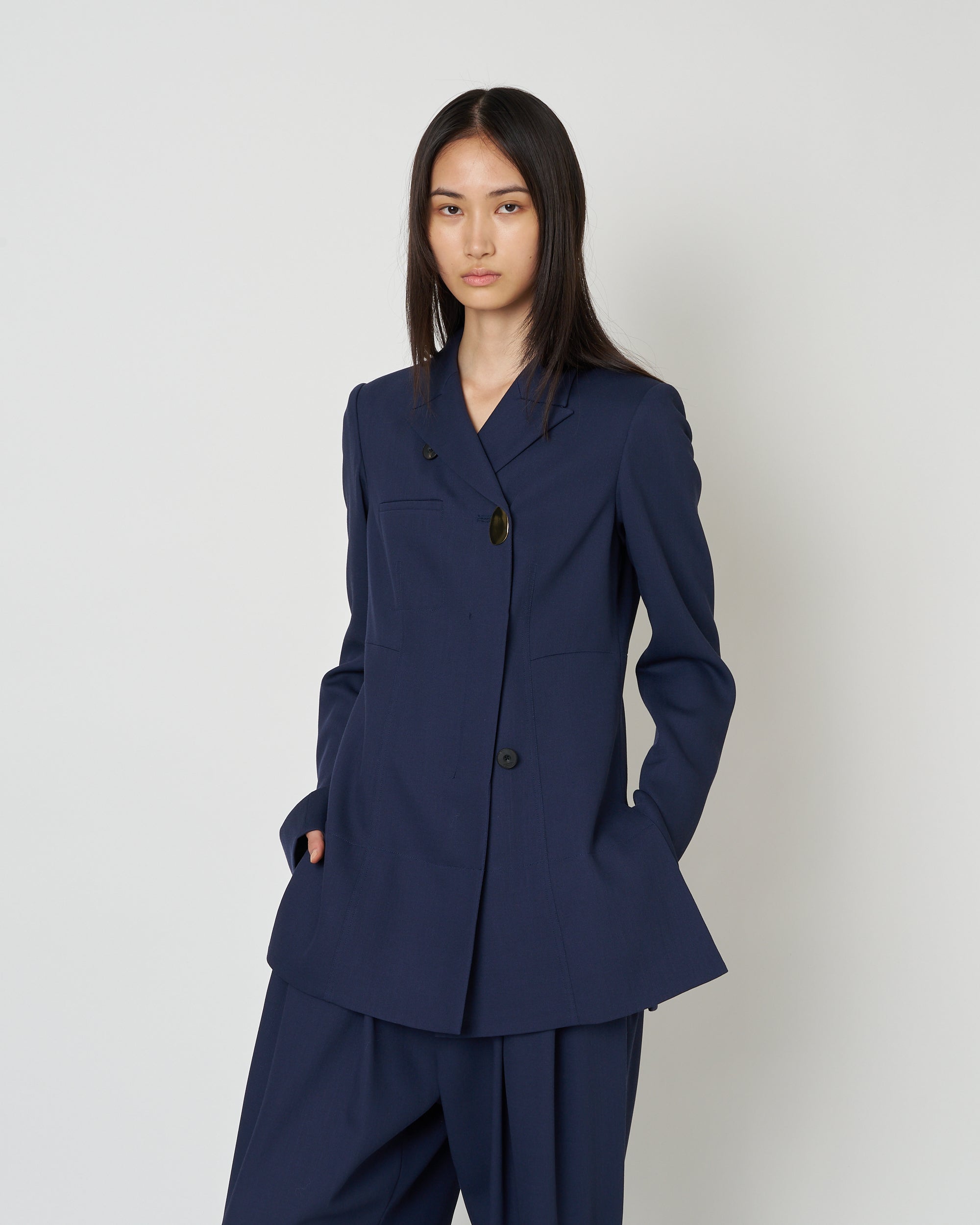【PRE ORDER】NARELLE - SUMMER WOOL TAILORED JACKET