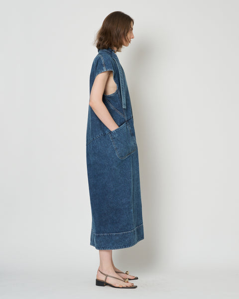 【PRE ORDER】LAURA - ROUND SHAPE SLEEVELESS DRESS