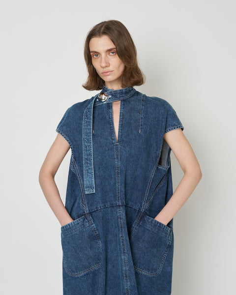 【PRE ORDER】LAURA - ROUND SHAPE SLEEVELESS DRESS