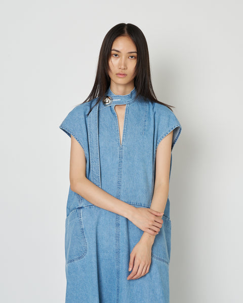 【PRE ORDER】LAURA - ROUND SHAPE SLEEVELESS DRESS