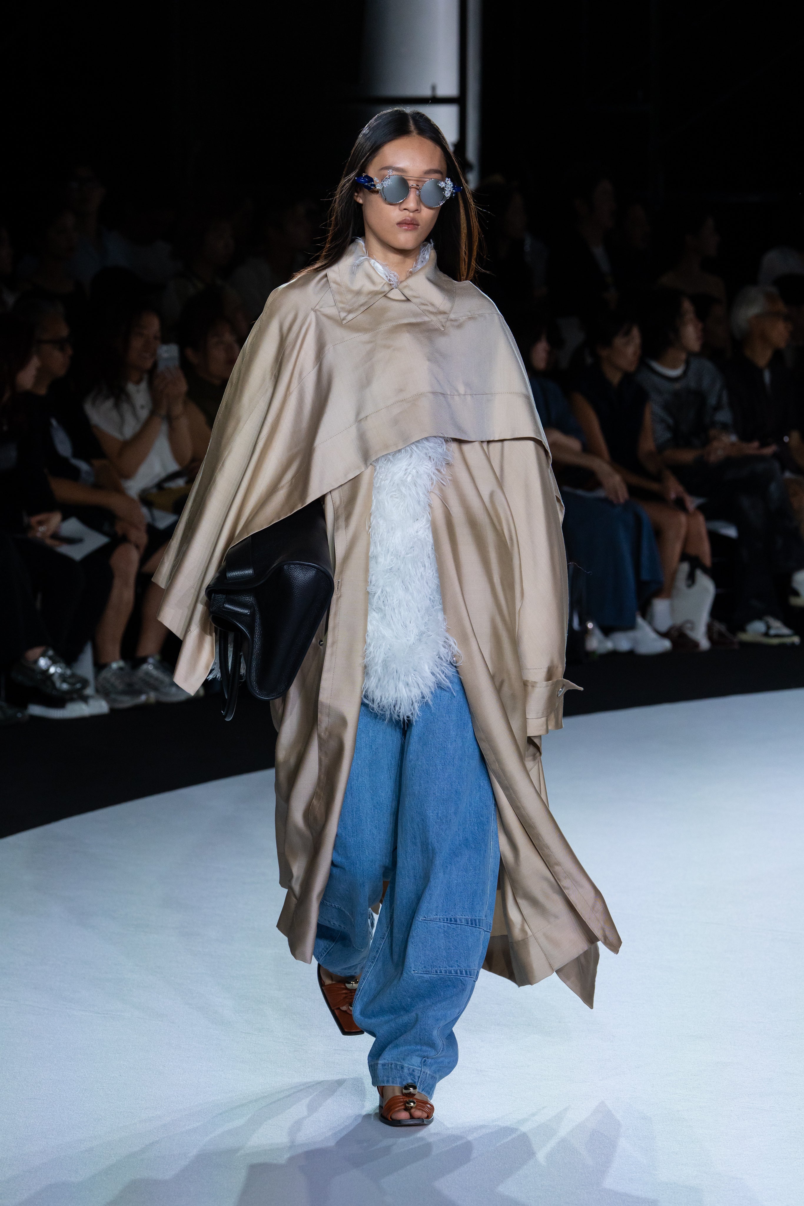 【PRE ORDER】NADIA - RECYCLED NYLON LAYERED COAT