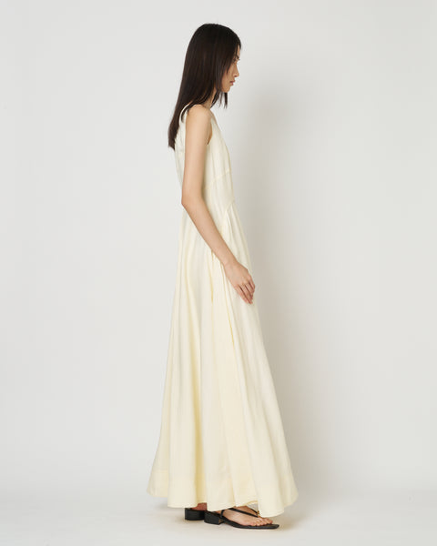 【PRE ORDER】NALEEN - ROUND NECK VISCOSE DRESS