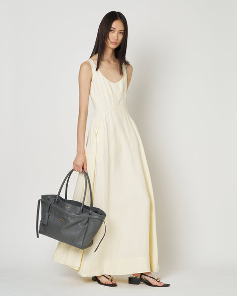 【PRE ORDER】NALEEN - ROUND NECK VISCOSE DRESS