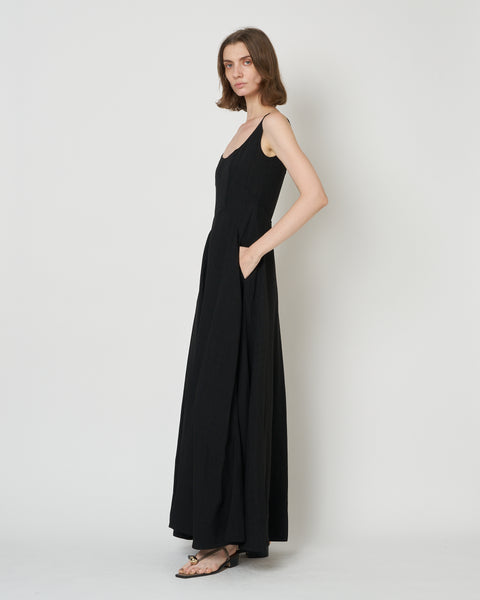 【PRE ORDER】NALEEN - ROUND NECK VISCOSE DRESS